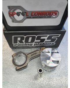 Toyota 1JZ-GTE Spool I Beam Drag Pro Conrods and Ross Racing Forged Pistons