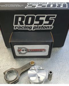 Toyota 1JZ-GTE Spool H Beam Conrods and  Ross Racing Forged Pistons