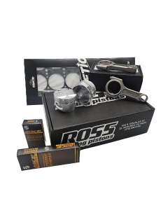 Toyota 1JZ-GTE Rebuild Kit with Spool Drag Pro I Beam Conrods and Ross Racing Forged Pistons
