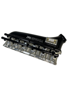 Ford Barra Twin Rail 82mm DBW TB Billet Manifold (12 injector)