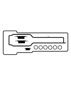 NEP, FORD Barra, XR6 4.0L BA 6 CYL, Rocker cover set