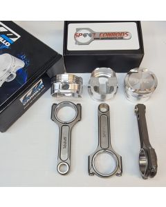  Ford XR6 Turbo Barra Spool Drag Pro I Beam Conrods and CP Bullet Forged Pistons