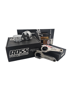 Nissan CA18DET Rebuild Kit with Spool H Beam Conrods and Ross Racing Forged Pistons