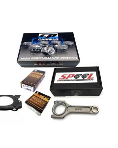 Mitsubishi 4G63 Evo Rebuild Kit with Spool Drag Pro Conrods and CP Forged Pistons - ( 4G63 2G 7 Bolt or 4G63 EVO VII / EVO IX )