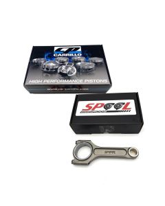 Mitsubishi 4G63 2G/EVO VIII/EVO IX Spool Drag Pro Conrods and CP Forged Pistons