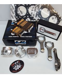 Subaru EJ20 Rebuild Kit with Spool H Beam Conrods and CP Forged Pistons