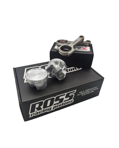 Ford EB ED EL EF Spool H Beam Conrods and Ross Racing Forged Pistons