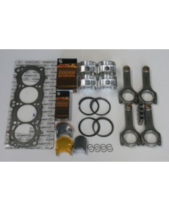 Toyota 4AGE 4AGZE ( 20 V Blacktop Turbo / Supercharged ) Rebuild kit with Spool H Beam Conrods and CP Forged Pistons