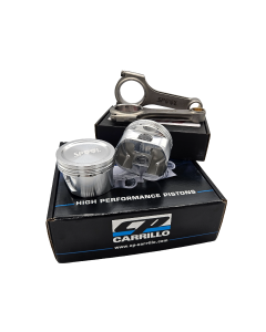 Toyota 3RZ-FE Spool H Beam Conrods and Custom CP Forged Pistons