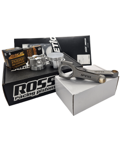 Holden 202 Inline 6 Cylinder Rebuild kit with Spool H Beam Conrods and Ross Racing Forged Pistons (Flat Top)