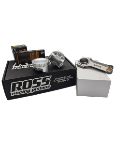  Holden Buick Supercharged V6 - Ecotec VT VX VY Spool H Beam Conrods and Ross Racing Forged Pistons