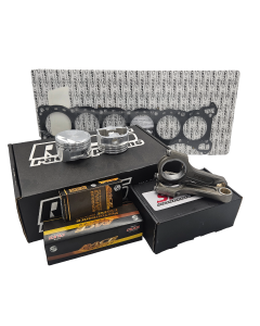 Nissan RB25DET Rebuild Kit with Spool Drag Pro I Beam Conrods and Ross Racing Forged Pistons 
