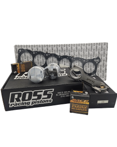 Nissan RB30DET (DOHC) Rebuild Kit with Spool H Beam Conrods and Ross Racing Forged Pistons