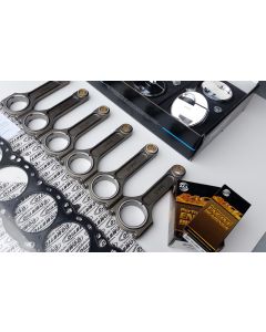 Nissan RB30ET (SOHC) Rebuild Kit with Spool Drag Pro I Beams and CP Pistons (9.0:1)