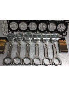 Toyota 2JZ-GTE Rebuild Kit with  Spool Drag Pro I Beam Conrods and  CP Forged Pistons