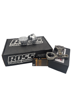 Nissan RB25NEO Spool Drag Pro I Beam Conrods and Ross Racing Forged Pistons