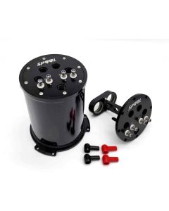 Spool Surge Tank with Dual Pump Hanger - AN-8 - 2.8L