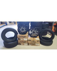 Boyd Coddington Bristol Wheel Set Gloss Black Milled