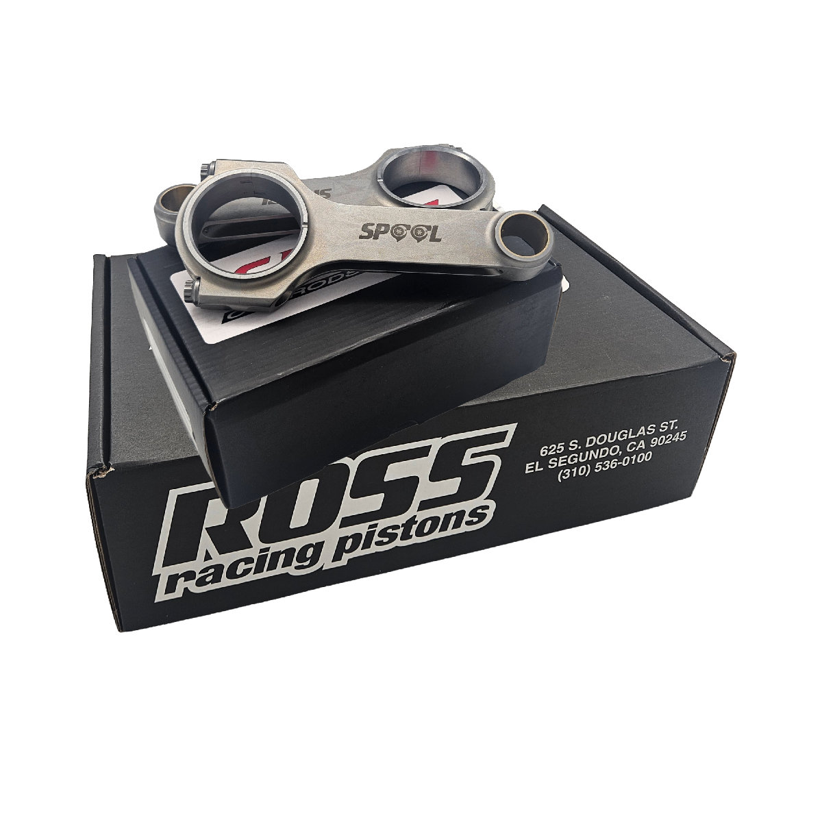 Toyota 1FZ-FE Spool H Beam Conrods and Ross Racing Forged Pistons