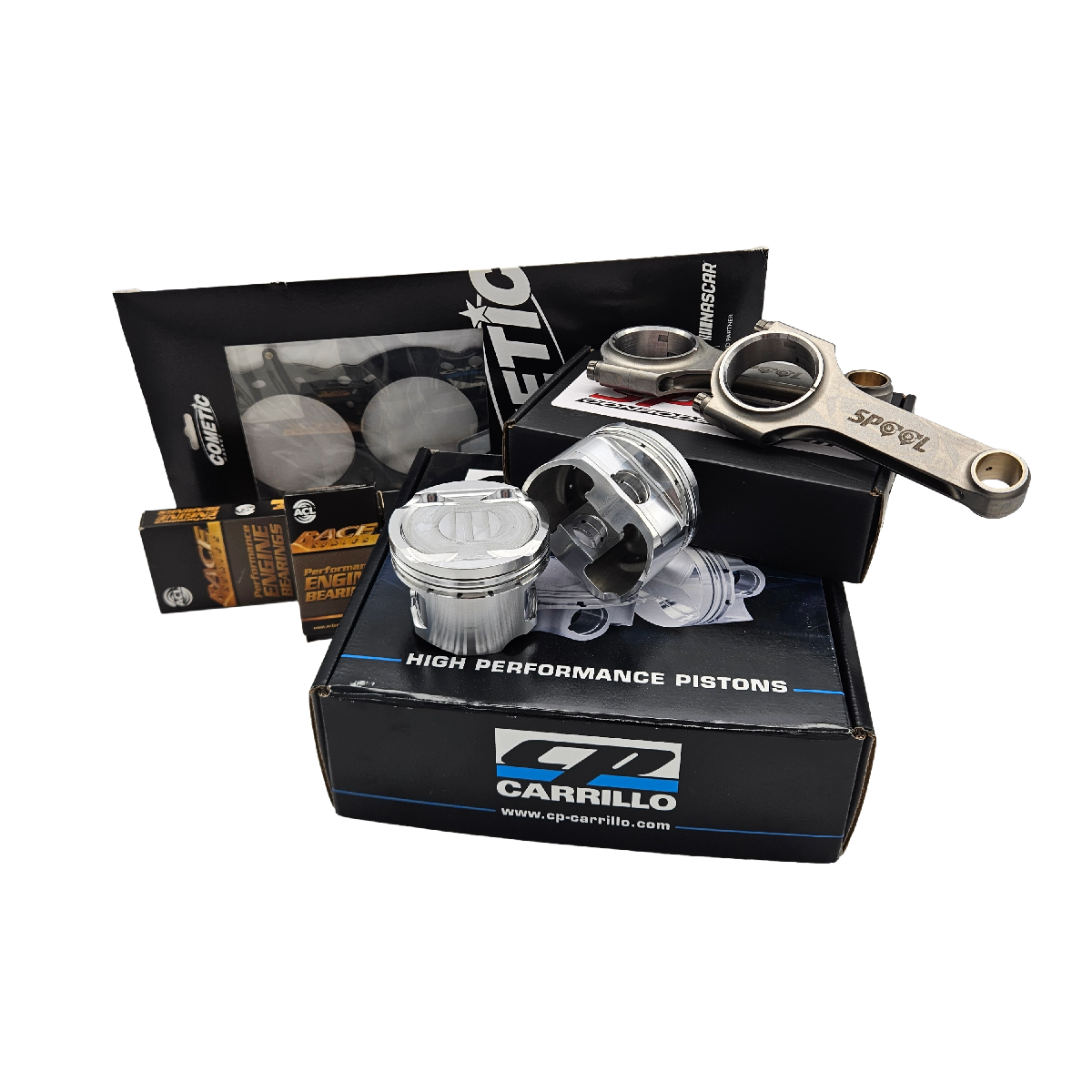 Toyota 3SGTE Rebuild Kit with Spool H Beam Conrods and CP Forged Pistons