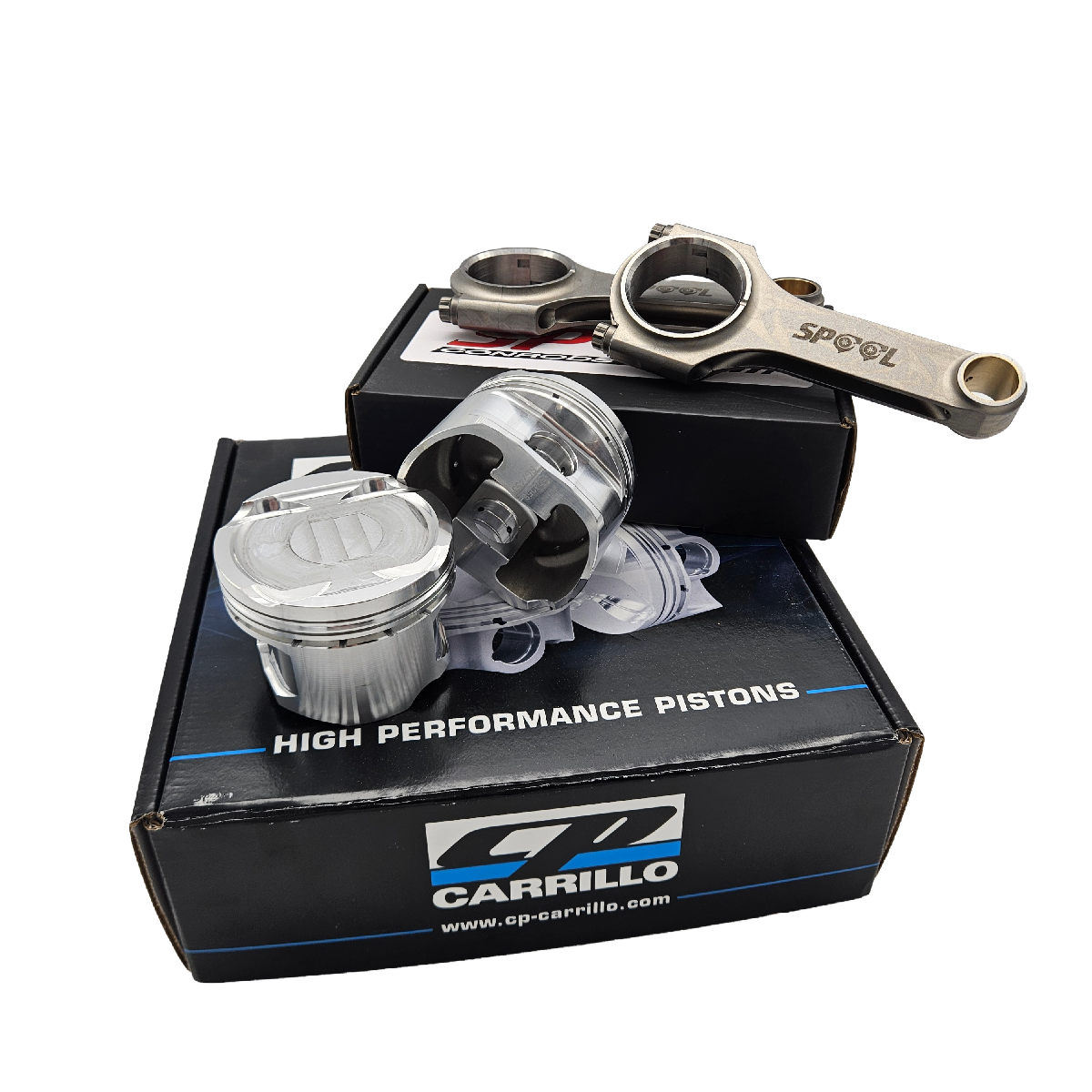 Toyota 3SGTE Spool H Beam Conrods and CP Forged Pistons