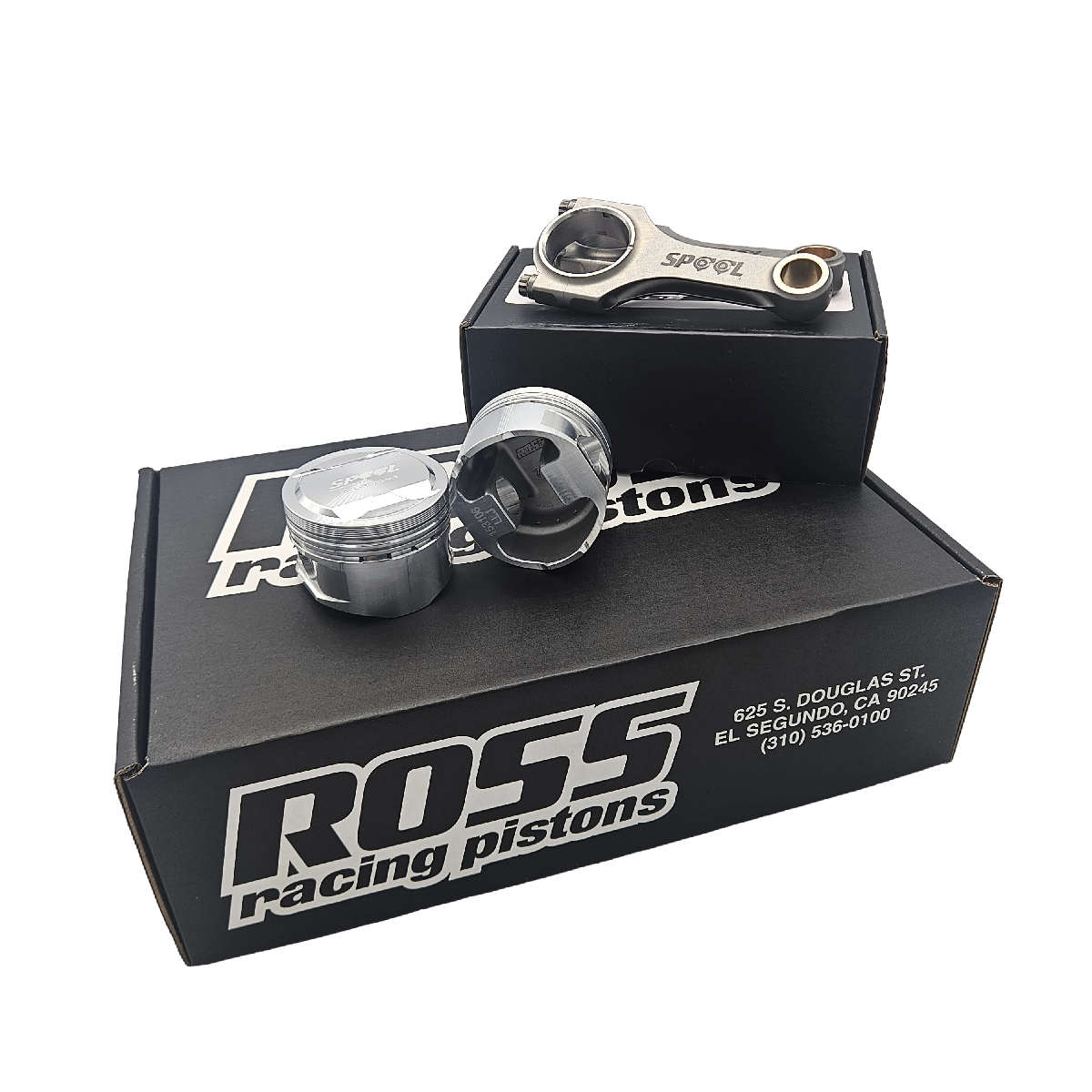 Nissan RB20 Spool H Beam Conrods and Ross Racing Forged Pistons