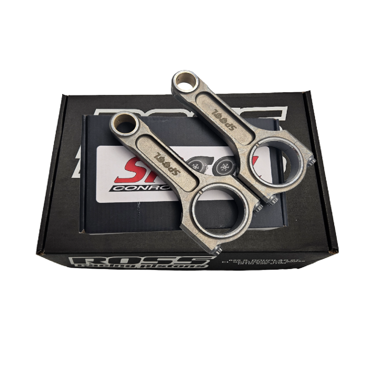 Nissan SR20DET Spool Drag Pro I Beam Conrods and Ross Racing Forged Pistons