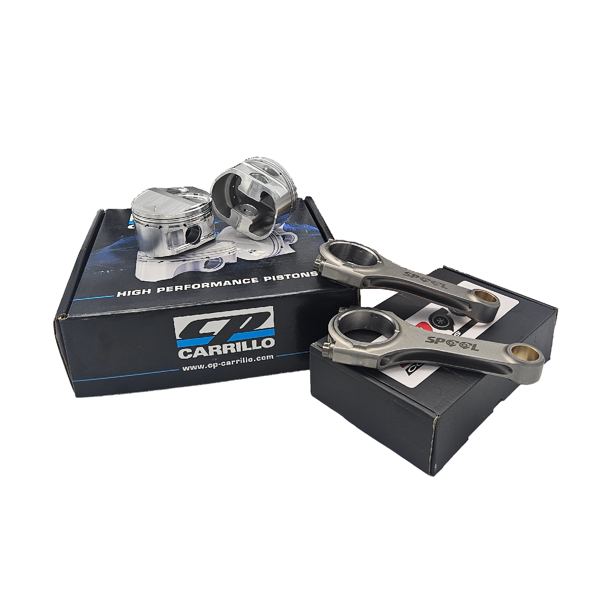 Nissan SR20VE/VET Spool Conrods and CP Forged Pistons