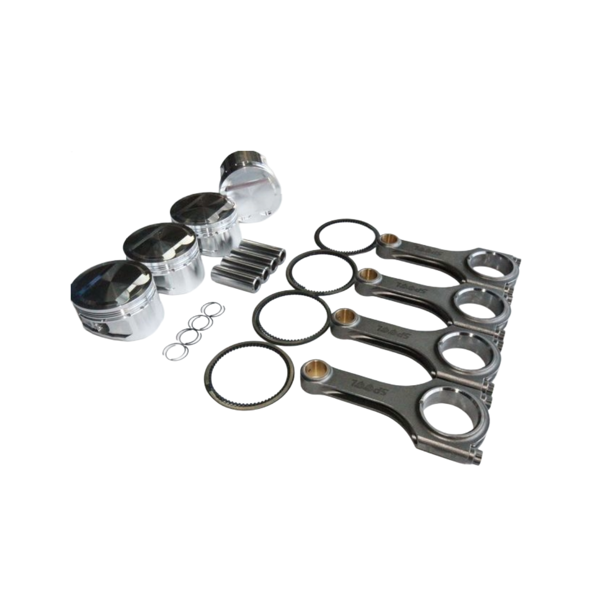 Toyota 7AGE and 7AGZE 16V and 20V Spool H Beam Conrods and CP Forged Pistons