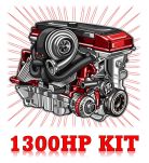 Ford XR6TBarra 1300HP Engine Rebuild Kit