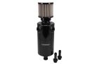Raceworks 1L Round Black Catch Can with External Breather ALY-245BK
