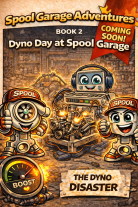 Garage Adventures 2 Dyno Day free kids book cover