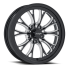 Boyd Coddington Bristol Wheels Front runners 17x4.5 Gloss Black Machined