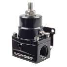 Raceworks 3-Port AN-10 EFI Fuel Pressure Regulator FPR-502BK product image