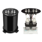 Raceworks ALY-083BK 2.8L Twin Pump Fuel Surge Tank - pumps not included