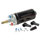 Raceworks EFP-502 external 250LPH high-flow fuel pump and installation hardware