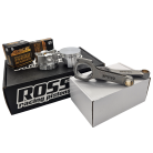 Holden 202 Spool H Beam Conrods and Ross Racing Pistons - (Flat Top)