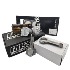 Holden 202  Turbo/Supercharged Rebuild kit with Spool H Beam Conrods and Ross Racing  Forged Pistons (-10cc dish) 