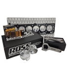Ford 250 XFlow Rebuild Kit with Spool 200 CID H Beam Conrods and Ross Racing Pistons 