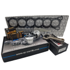 Nissan RB30DET (DOHC) Rebuild Kit with Spool Drag Pro I Beam Conrods and CP Forged Pistons (9.0:1)