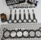 Holden 202  Turbo/Supercharged Rebuild kit with Spool H Beam Conrods and Ross Racing  Forged Pistons (-10cc dish) 