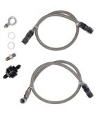 Raceworks RWM-037 Ford Barra high-mount turbo oil feed line and filter kit