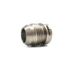 Spool Stainless Steel Male  Weld Bung (Round Style)  - AN-8 - S.S