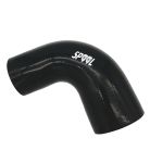 Spool 90 Degree Reducers Silicone Elbow Hose 4PLY, 5mm thickness : 76-89mm/3-3.5 inch