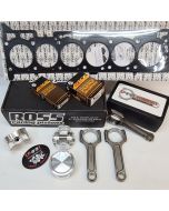 Ford XR6 Turbo Barra Rebuild Kit with Spool Drag Pro I Beam Conrods and Ross Racing Forged Pistons 