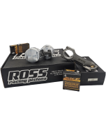 Nissan RB30DET (RB25/26 Head) Spool H Beam Conrods and Ross Racing Forged Pistons (9.0:1)