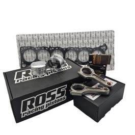 RB26DETT Rebuild Kit: Spool Drag Pro I Beam Rods & Ross Racing Pistons