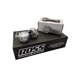 Toyota 1UZ-FE V8 Spool H Beam Conrods and Ross Racing Forged Pistons 10.5:1