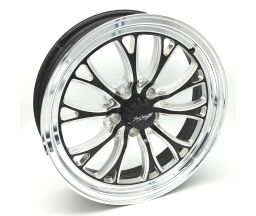 Boyd Coddington Bristol Wheels Front runners 17x4.5 Gloss Black Milled with Diamond Lip
