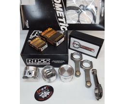 Toyota 3RZ-FE Rebuild Kit with Spool H Beam Conrods and Ross Forged Pistons
